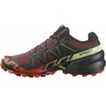 SALOMON SPEEDCROSS 6 RUM RAISIN/CHERRY TOMATO/COGNAC FOR MEN'S