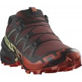 SALOMON SPEEDCROSS 6 RUM RAISIN/CHERRY TOMATO/COGNAC FOR MEN'S