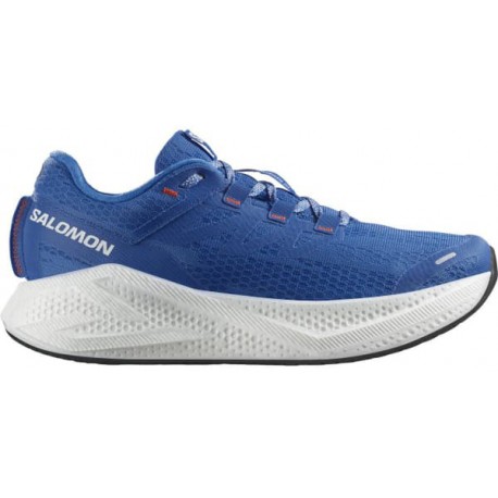 CHAUSSURES SALOMON AERO GLIDE 3 FRENCH BLUE/WHITE/CHERRY TOMATO POUR HOMMES