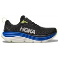 HOKA GAVIOTA 5 BLACK/ELECTRIC COBALT FOR MEN'S