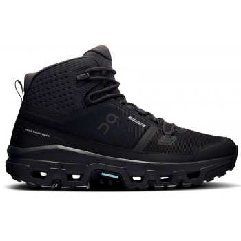 CHAUSSURES ON CLOUDROCK MID WP BLACK/BLACK POUR HOMMES