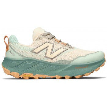 CHAUSSURES NEW BALANCE FRESH FOAM HIERRO V9 CALCIUM/DARK JUNIPER POUR FEMMES