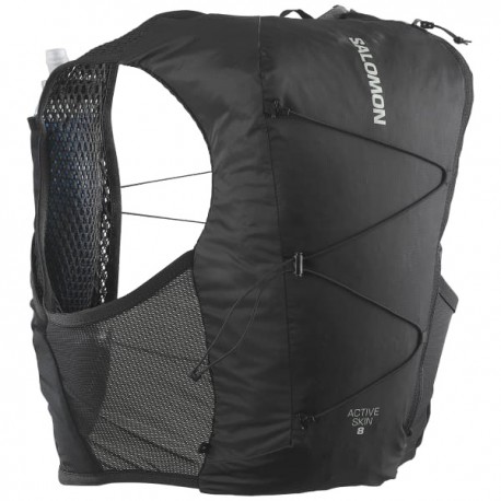 SAC SALOMON ACTIVE SKIN 8 SET BLACK/METAL