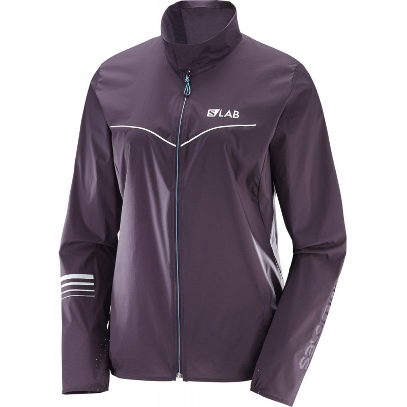 salomon windproof running jacket