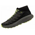 CHAUSSURES HOKA SPEEDGOAT MID WP BLACK/STEEL GREY POUR HOMMES