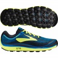 CHAUSSURES BROOKS PUREGRIT 6 TURKISH BLUE/BLACK/NIGHTLIFE POUR HOMMES