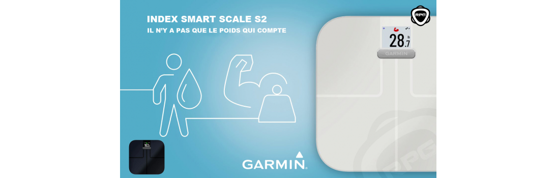 Garmin Index S2 Smart Scale - White